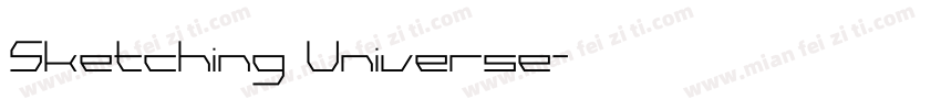 Sketching Universe字体转换